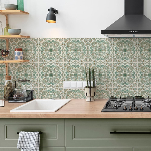 25pcs tile sticker - 25pcs, vintage