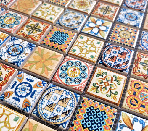 Moroccan vintage multicolour - moroccan,