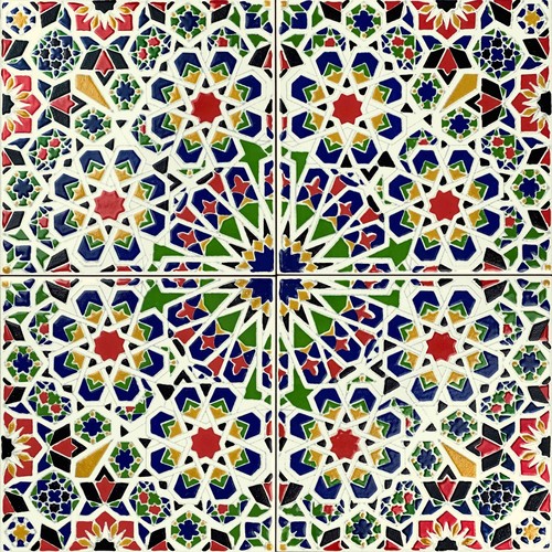 Moroccan tiles 20x20 - moroccan,