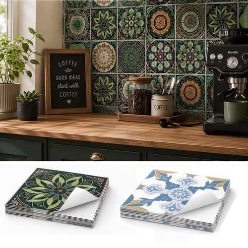 24x moroccan style pvc tile - 24x,