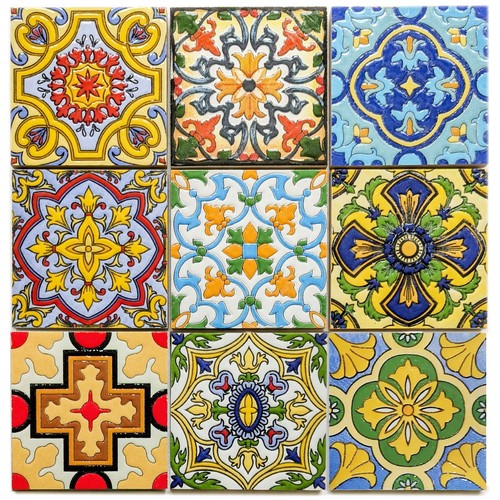 Set multi colour moroccan - 9,