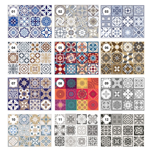 Tile transfers stickers wall - transfers,