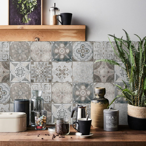 Tile stickers vintage moroccan - vintage,