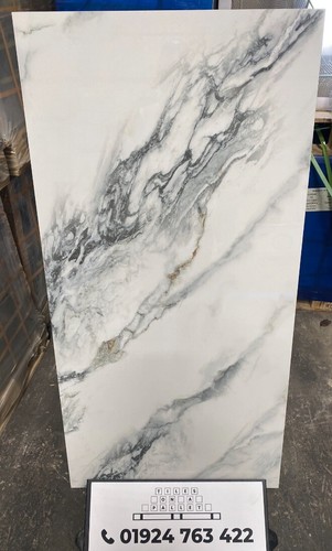 White grey gold blue - grey, 60x120cm