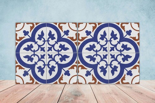 Moroccan ceramic tiles with - moroccan,