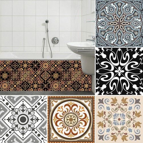 10pcs tiles moroccan - 10pcs,