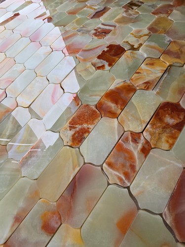 Oval mosaic wall tiles - ✨,