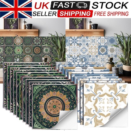 24pcs tile stickers vintage - 24pcs,