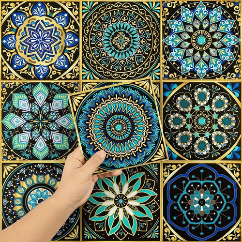 Moroccan tile stickers - 50,