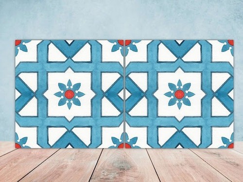 Moroccan ceramic tiles with - tiles,