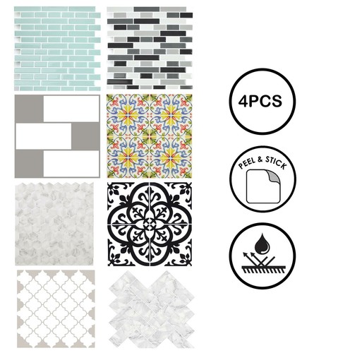 Backsplash tiles peel stick - backsplash,