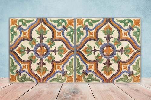 Moroccan ceramic tiles with - tiles,