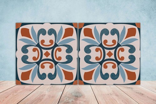 Moroccan ceramic tiles with - moroccan,