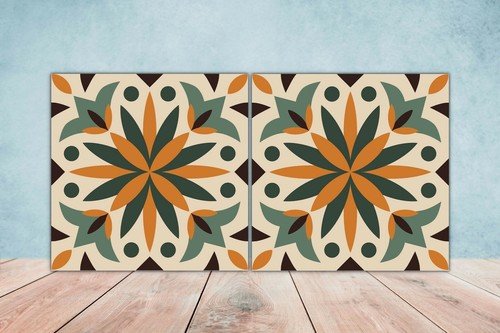 Moroccan ceramic tiles - moroccan, with