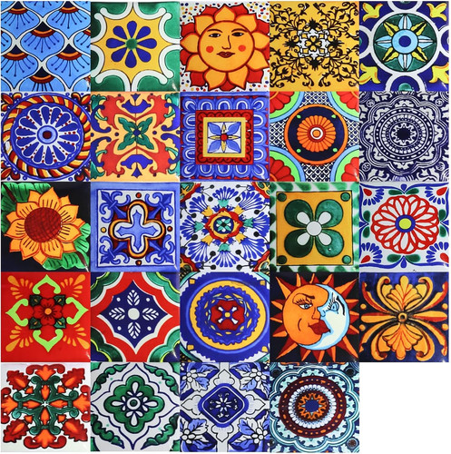 Moroccan tile stickers pcs - tile,