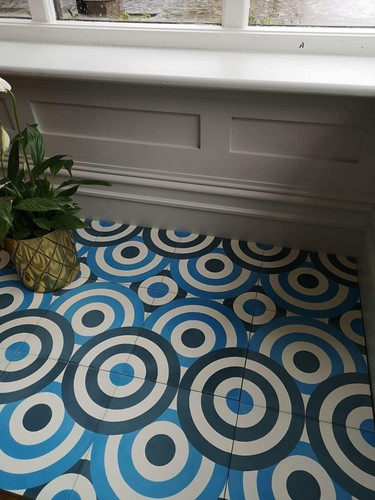 Wall and floor - tiles,, handmade