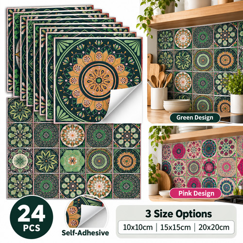 Pcs moroccan style tile - 24,