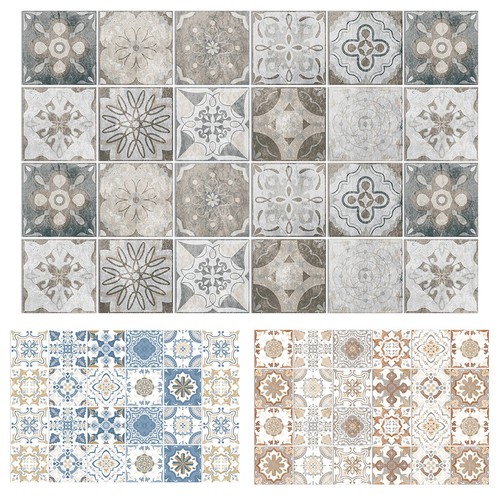 Moroccan patterned pvc tiles - moroccan,