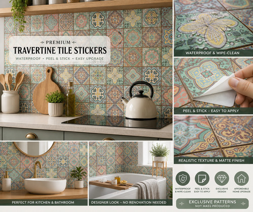 Tile stickers transfers - , wall