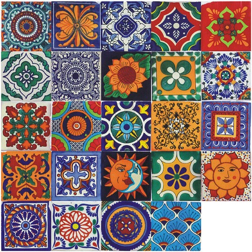 Vintage moroccan stickers - 24*,