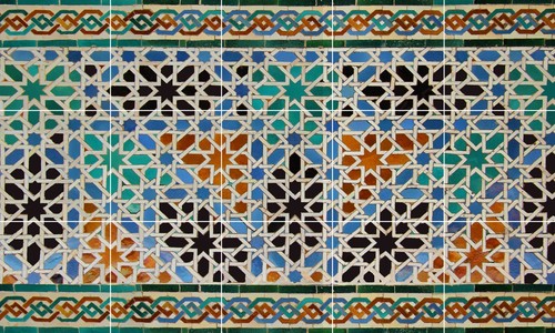 Mosaic ceramic panel - mosaic,