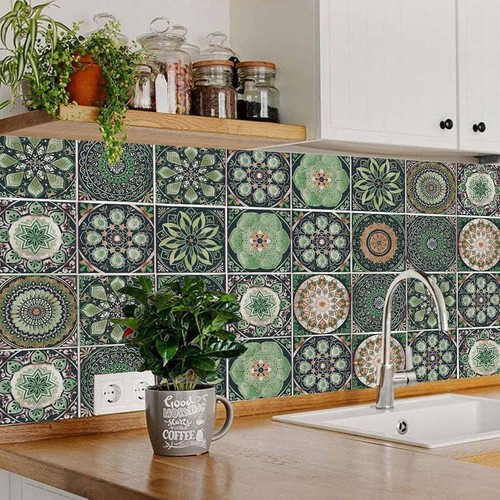 24pcs tile stickers - 24pcs,