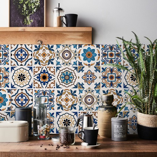 Moroccan tile stickers for - stickers,